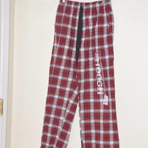 Arkansas Hogs Plaid Pajamas Pants Men's Medium